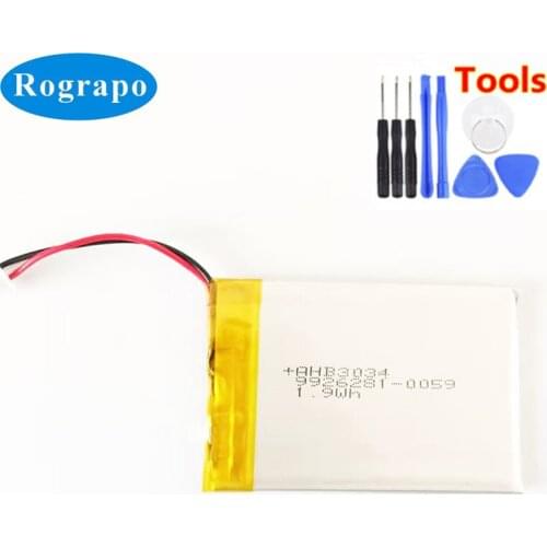 New Battery For Logitech zagg ipad2 L/N:1207 Bluetooth Keyboard Accumulator 3.7V 510mAh Rechargeable Batterie 3-wire Plug +tools