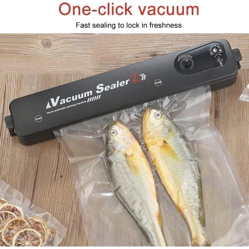220V Vacuum Food Sealer Automatic Commercial Household Kitchen Food Vacuum Sealer Packaging Machine Portable Saver Bags Tools