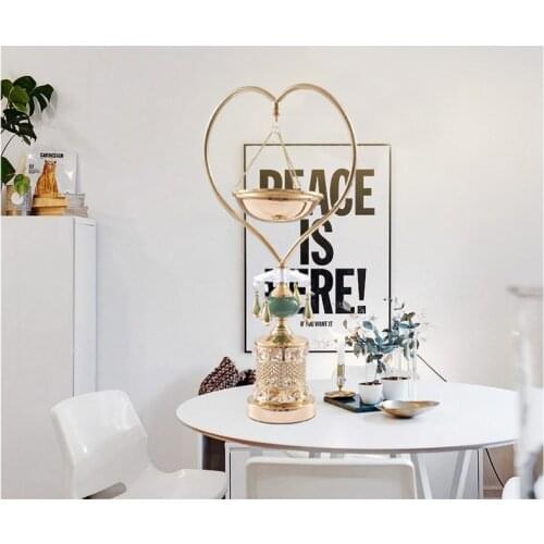 1PCS new wedding props love candle holder European style Christmas decoration wrought iron vase road lead party flower stand