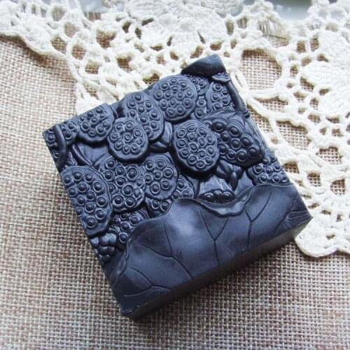 Lotus seed Silicone molds lotus soap mold flower handmade soap molds flowers silica gel die Aroma stone moulds candle mould