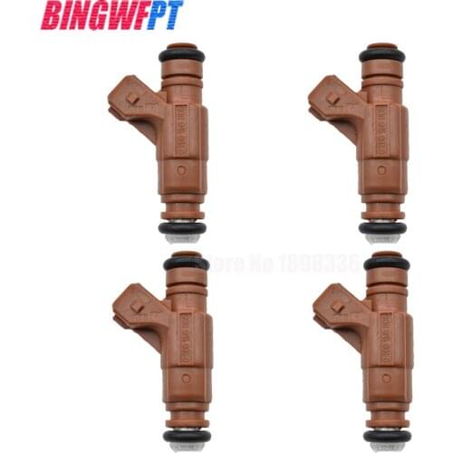 4PCS High quality 0280156005 fuel injectors for Ford Focus 2.0 16V 1998~2004 / Mondeo 2.0i 1996~2000
