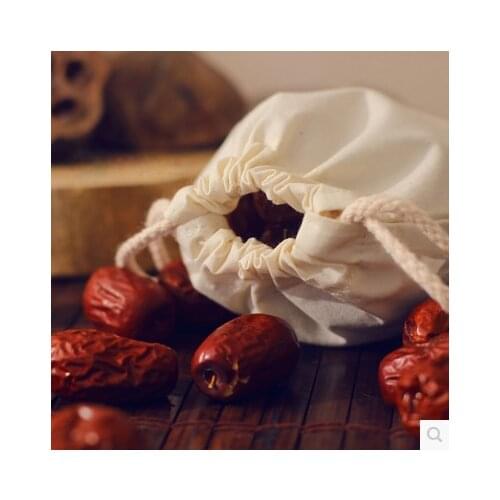 High quality cotton cheap drawstring bag,cotton fabric jewelry bag wholesale cotton fabric drawstring pouch for gift jewelry