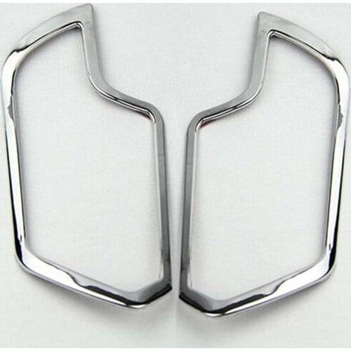 For KIA Sportage R 2013 2014 interior refit pillar triangle circle decorative frame Audio outlet trim 2pcs per set