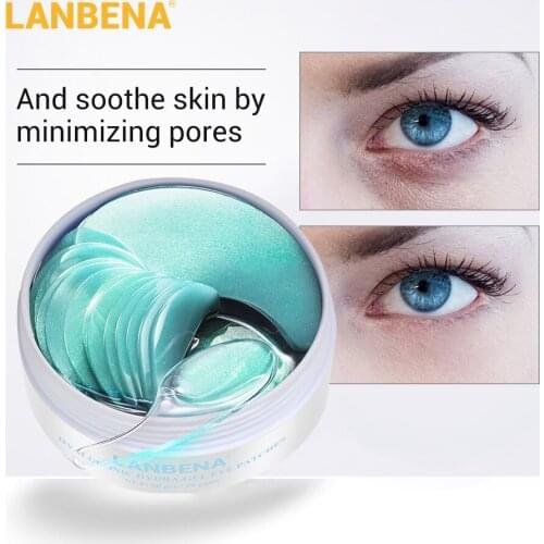 LANBENA Hyaluronic Acid Eye Mask Eye Patch Collagen Gel Keep Moisturizing Anti Wrinkle Facial Puffy Eyes Eye Skin Care 60pcs