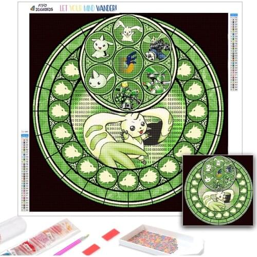 5D DIY Diamond Painting Pokemon Animal Cute Cartoon Diamond Mosaic Stitch Interior Paintings Art Picture Handicraft Home Decor