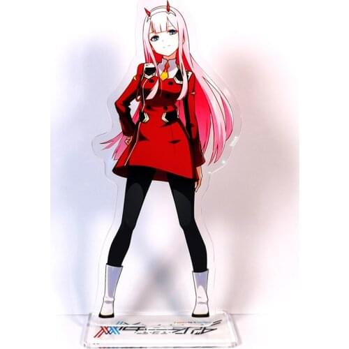 DARLING in the FRANXX ZERO TWO 02 CODE 002 GM #A style acrylic stand figure model plate holder cake topper anime