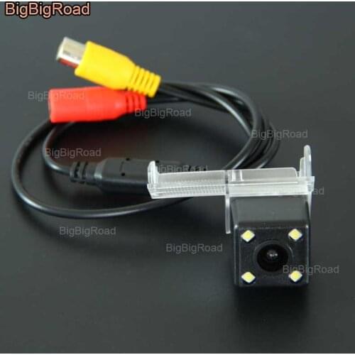 BigBigRoad Car Rear View Reverse Backup Camera For Renault Koleos 2017 night vision waterproof parking camera