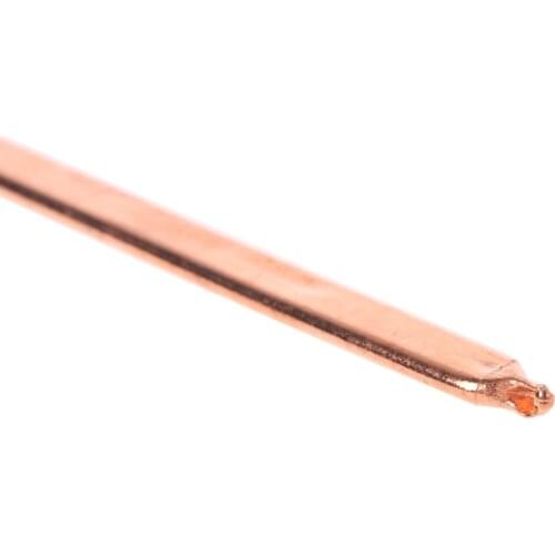 80/130/170/220/300mm Pure Copper Tube Flat Heatsink Cooler For Laptop Notebook