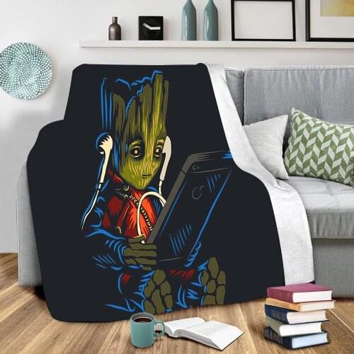 Disney Star Wars Yoda Baby Anime Super Cool Blankets Throw Duvet Sofa Bed Car for Kids Children Boys Girls Baby Birthday Gifts