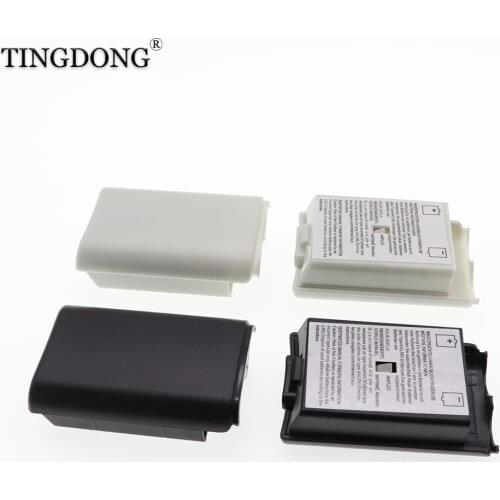 For Xbox 360 Game Controller Battery Pack Cover Shell Shield Case Kit For Xbox 360 Wireless Controller Battery Compartment Shell