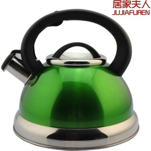 At home whistling kettle water spirant kettle platform teaports 304 stainless steel water bottle