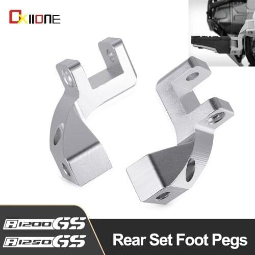 Motorcycle Rear Set Foot Pegs For BMW S1000XR 2015-2019 R1200GS LC Adventure 2014-2020 R1250GS Adventure ADV 2018 2019 2020 2021