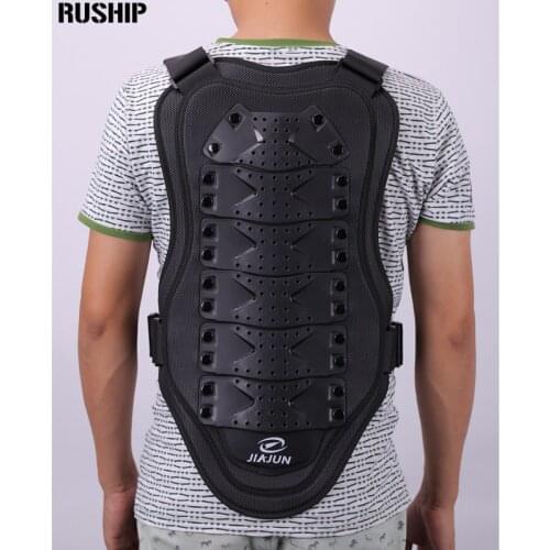 JIAJUN High quality Motorcycle Equestrian Skate Hard Back Support protective Skiing Motocross Racing Body Spine Adult teenager