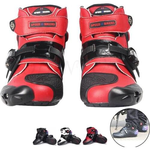 Motorcycle Boots Biker Waterproof Speed Motocross Boots Non-slip Protective Motorbike Riding boots Shoes