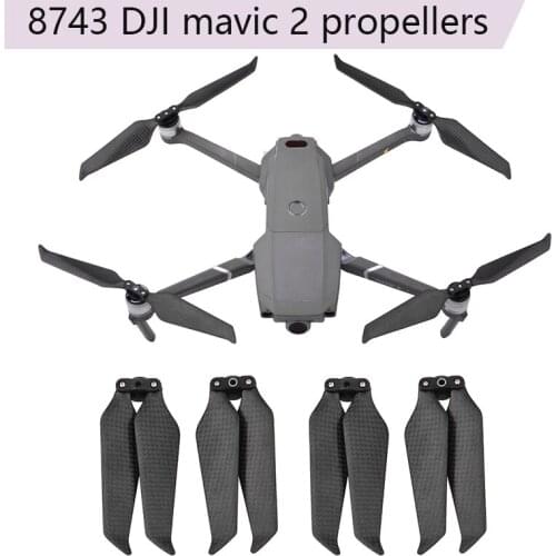 8743 Carbon Fiber Folding Propeller Props for DJI Mavic 2 Pro Zoom Drone Accessory Durable Super Hard Blade Screw Accessory