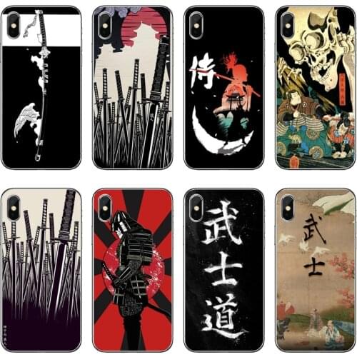 Silicone Phone Case For Huawei Honor 20 10i 9X 10 Lite 8S 8C 8X 7C 7X 7A 6C Pro 6 6A 6X 5A 5C Japan The samurai Ninja Soft Cover