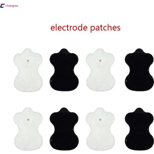 Replacement Electrode Massager Acupuncture Pads 50pcs Massager Replacement Pads+freeshipping