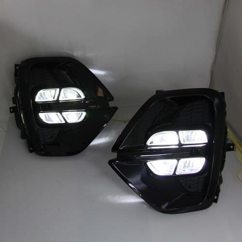 Eosuns Led Daytime Running Light Fog Lamp Assembly for Kia Sportage 2019