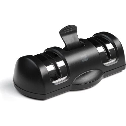 HUOHOU Knife Sharpener Sharpening Fast Sharp Knife No Blunt High Hardness Sharpen Stone Double Wheel Suction Cup Design Safe