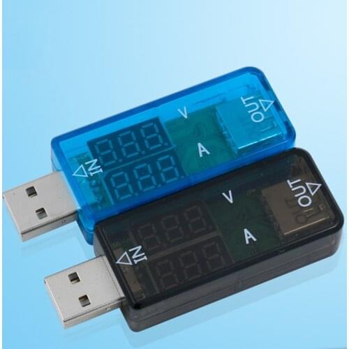 USB Tester DC4V-30V 0-3A Digital Voltmeter Ammeter Meter Detector USB Current Voltage Capacity Tester Car Wall Charger PC Phone