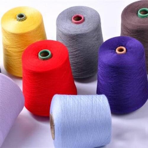 10kg/lot Eco-friendly dyed luxurious cashmere yarn