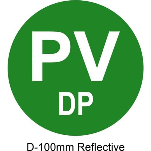 100pcs/lot SAA standard Solar warning label , PV warning label Best 3M adhesive, UV stable Solar labels, 5 years warranty