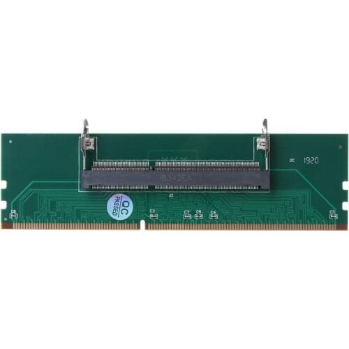 2021 New DDR3 SO DIMM to Desktop Adapter DIMM Connector Memory Adapter Card 240 to 204P Desktop Computer Component Accessories