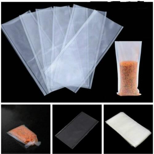 50pcs PVA Carp Fishing Bags Quick Water Soluble Baits Bag Mesh Bag for Solid Bait Fishing Accessories