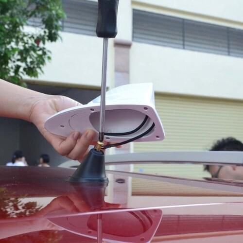 For NISSAN Qashqai Antenna Covers Chip Inside Car Roof Aerial Fin Antena Carro Hatchback SUV Antenna For Qashqai