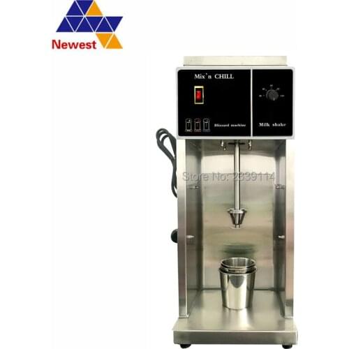 Free shipping 110/220V Fruit nut ice cream shaker ice cream blizzard blender ice cream flurry machine