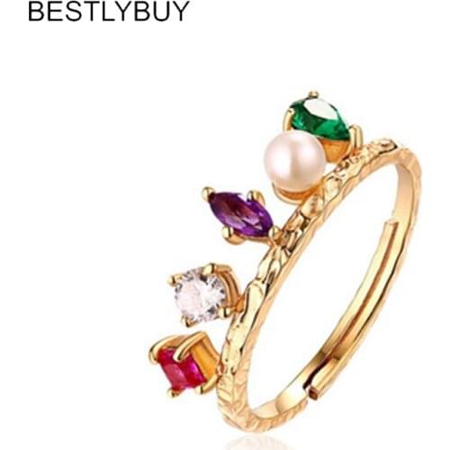 BESTLYBUY Women's Gold Rings