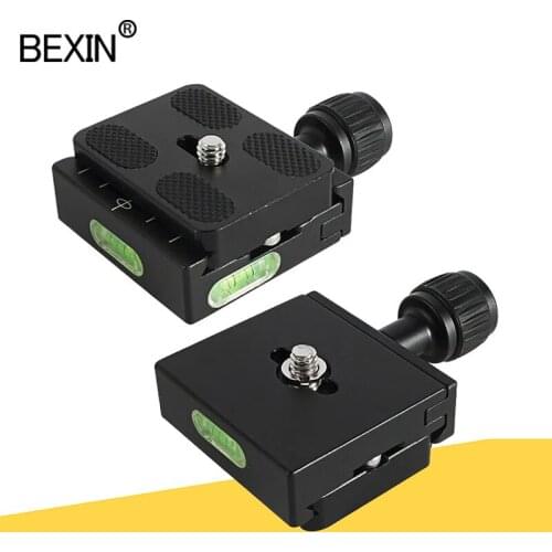 BEXIN QR60S QR50 Quick Release Plate Clamp Universal Quick Release Plate Tripod Ball Head Mount Adapter for DSLR Camera Ballhead
