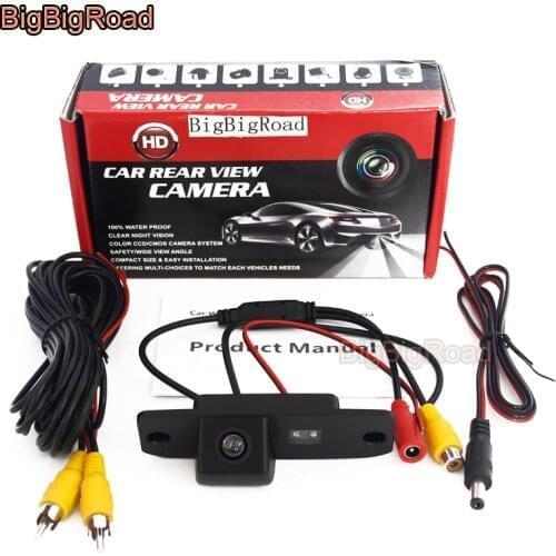 BigBigRoad Car Rear View Camera For Kia K3 Cerato Amanti Rondo Carens Opirus Sorento Borrego Sportage R SL 2009-2014 2015 Ceed