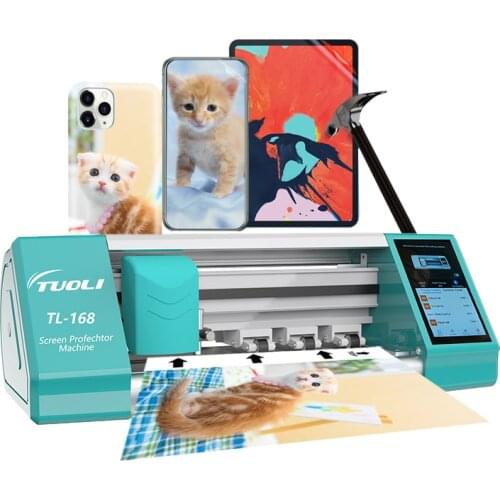 Screen Protector Flexible Hydrogel Film Screen Protector Cutting Machine For Phone Watch Airpods Camera Tablet Front Glass Film