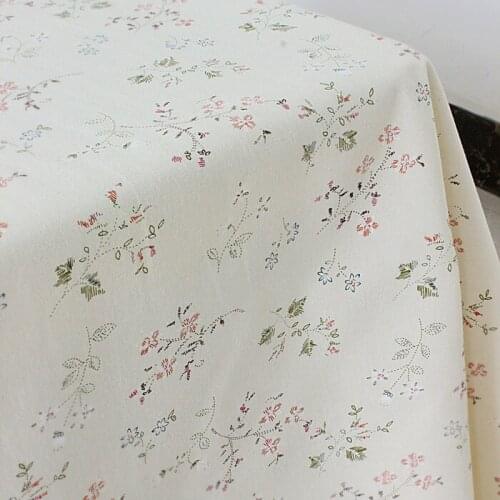 Hot sale of cotton and linen fabric Pastoral style telas Curtain, tablecloth, handmade diy sofa tissus