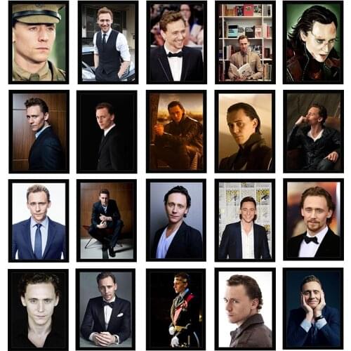 Classic Movie Canvas Painting Tom Hiddleston Posters and Prints Art Print Mural Pictures Cafe Bar Living Room Home Wall Decor