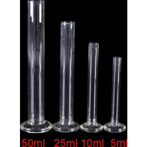 Hot Selling 10ML New Graduated Glass Measuring Cylinder Chemistry Laboratory Measure Laboratory Cylinder