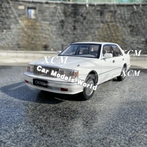 Diecast Car Model for KengFai Crown 1:18 (White) + SMALL GIFT