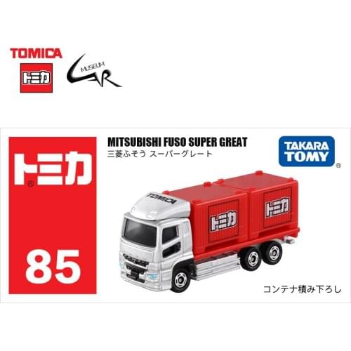 TAKATA TOMY TOMICA Diecast Alloy Car Model Boy Toys 85 Mitsubishi FUSO Super Great