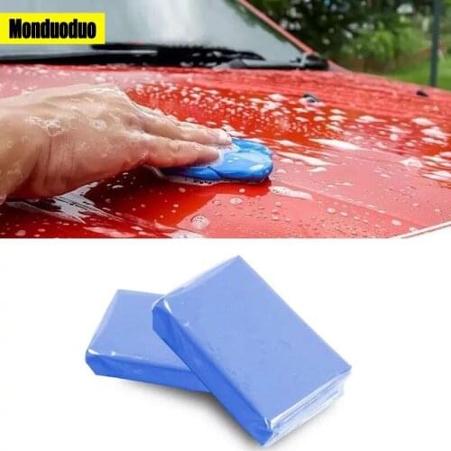 Monduoduo Car Wash Mud Detailing Tools Clay Bar Styling Sludge Remove Car Vehicle Clean Handheld Auto Washer Maintenance XZ03