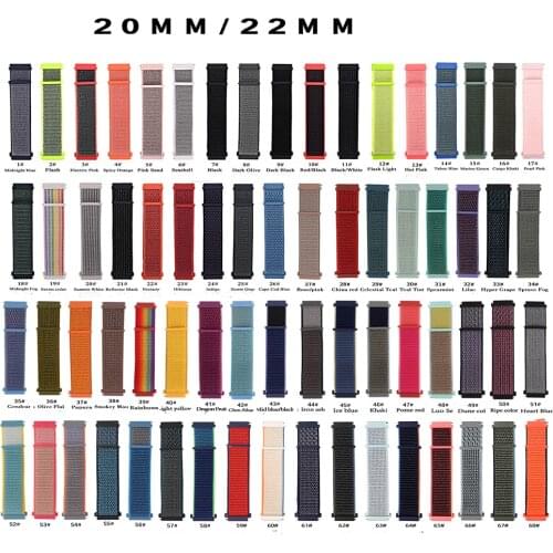 Silt motion nylon band 20 mm and 22 mm strap watch wristband strap series 3, 4, 5 fabric 38 mm 42 mm to 40 mm and 44 mm strap