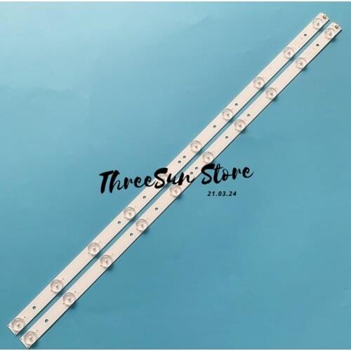 2pcs 100% new LED Backlight strip 10 lamp For HKC 32'' TV 3BL-T6254102-21 22 H32DB3500 H32PB1800