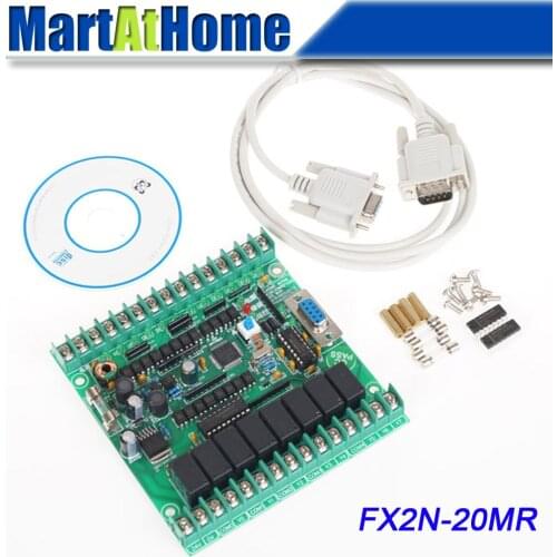 New FX2N-20MR PLC Board Microcontroller PLC Industrial Control Panels Download / Monitoring / Text #SM540 @SD