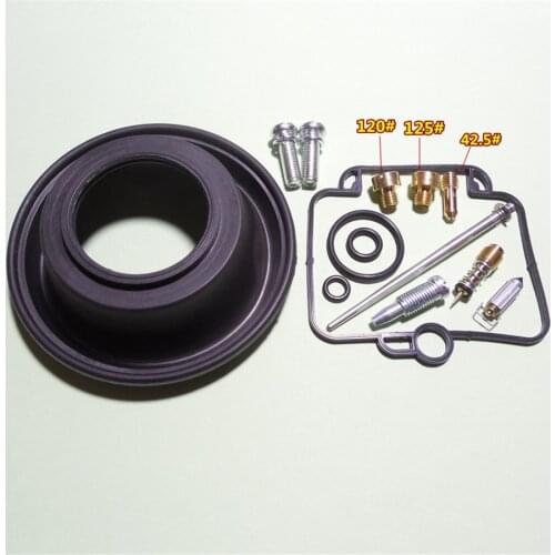 For DR350 Goose350 Single Cylinder Engine Mikuni BST40 Carburetor Repair kit Configure Vacuum Diaphragm