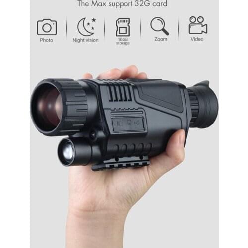 Hunting Night Vision Monocular Digital Night Vision Monocular 5x8 Digital Night Vision HD Scopes for Outdoor Hunting Observing