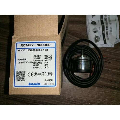 [Original authentic] Autonics Rotary Encoder E40S6-200-3-N-24