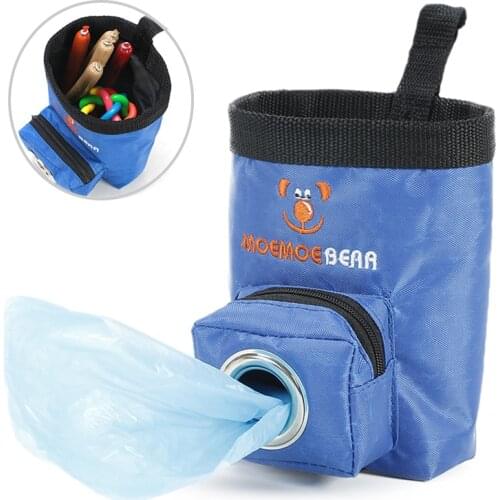 Portable Pet Treat Pouch Outdoor Dog Training Bag Snack Poop Bags Storage Cat Puppy Dogs Feeding Bag