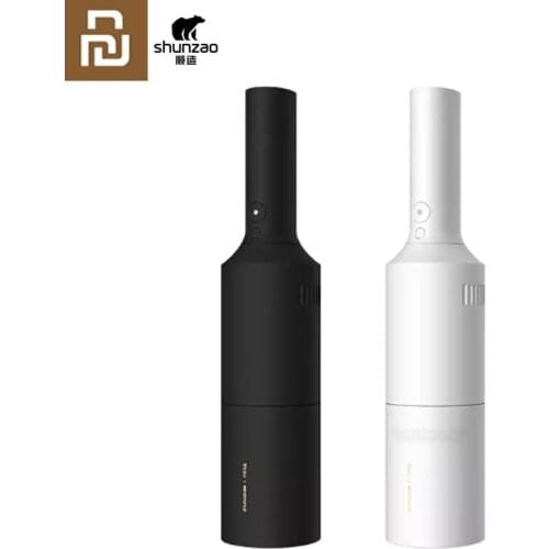 Youpin Shunzao Vacuum Cleaner Car Wireless Mini Portable Dust Catcher for Home office Bed Sofa Car Handheld Vacuum Cleaner