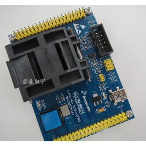 QFP80 MKL25Z128VLK4 MKL25L MKL25Z128 Burn-in Socket gold plating IC testing seat Test Socket test bench