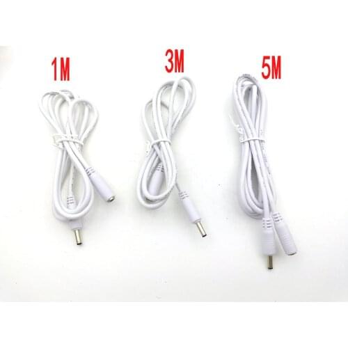 DC Power Cable Extension Cord Adapter Male/female 3.5MM X1.35MM 22AWG, 1M,3M,5M CABLE
